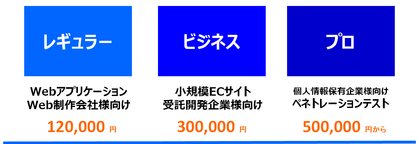 脆弱性診断価格メニュー